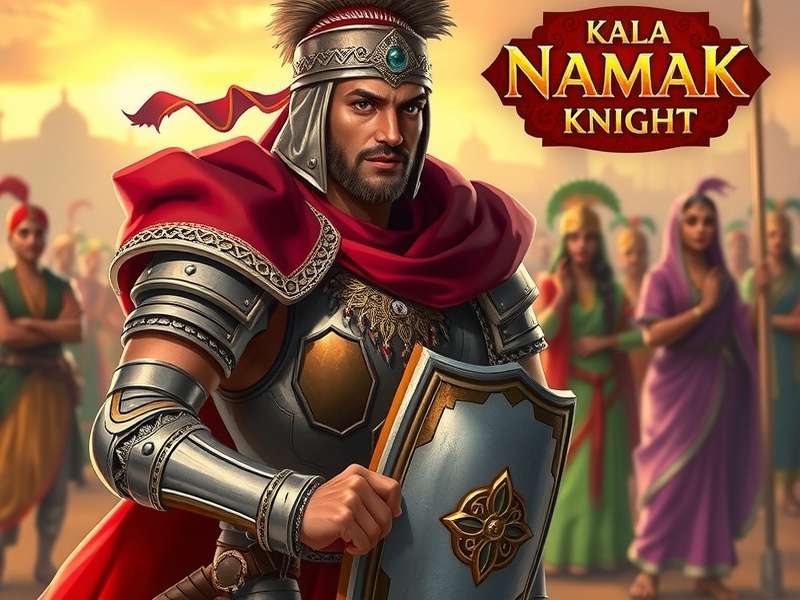 Kala Namak Knight community event with players in traditional costumes